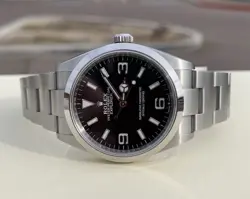 2021 ROLEX EXPLORER 124270 STAINLESS STEEL 36MM WATCH BOX/CARD