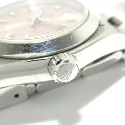 Auth ROLEX Oyster Perpetual 76080 A693599 Pink Women's Wrist Watch