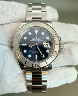 ROLEX YACHT-MASTER 126622 BLUE DIAL PLATINUM BEZEL