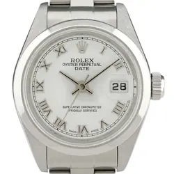 ROLEX OYSTER PERPETUAL DATE 79160 AUTOMATIC LADIES #BS267