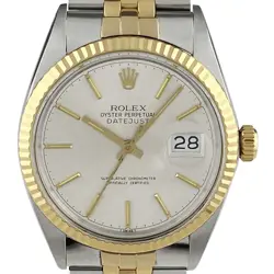 ROLEX DATEJUST 16013 YG AUTOMATIC MEN'S #BS124