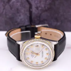 DIAL WATCH LEATHER