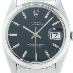 Rolex Oyster Date Hysteric Glamour W-Name 6694 49-(6 digits 1946's) Mens #GZ187