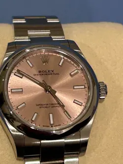 NEW FULL SET 2025 ROLEX OYSTER PERPETUAL 31  277200 PINK DIAL COMPLETE