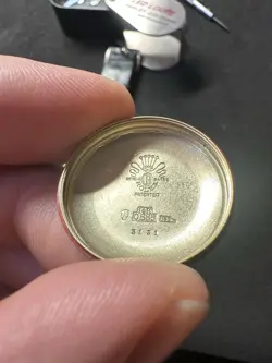 Rolex 3131 Oyster Perpetual Bubble Back 14k Gold 32mm Oyster Auto Vintage Watch