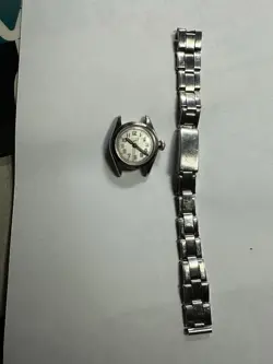 Vintage Ladies Rolex Oyster Model 4271  24mm Stainless Steel with original brace