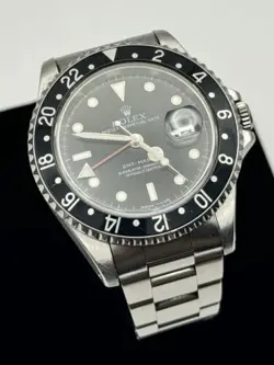 1996 Rolex GMT-Master 16700 Full Set Box Paper Black Bezel