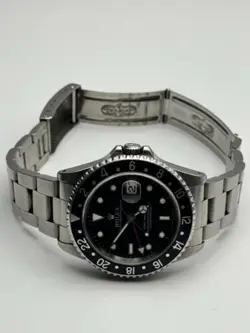 1996 Rolex GMT-Master 16700 Full Set Box Paper Black Bezel