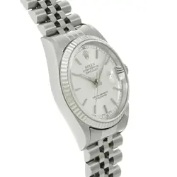 Rolex 1/30  Datejust 16234 A No. 1999 Silver Watch r45_0127