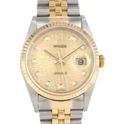ROLEX  DATEJUST 16233G SSXYG AUTOMATIC WINDING P NUMBER R45_0127