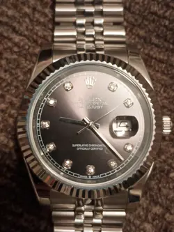 ROLEX STEEL SLATE