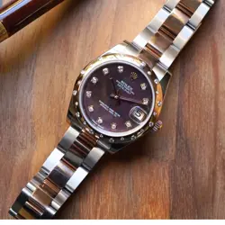 Rolex Datejust 178341NG Everose & Steel Mother of Pearl Diamond 31 mm 2020s