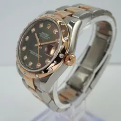 Rolex Datejust 178341NG Everose & Steel Mother of Pearl Diamond 31 mm 2020s
