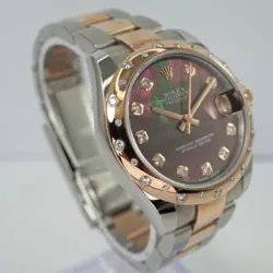 Rolex Datejust 178341NG Everose & Steel Mother of Pearl Diamond 31 mm 2020s