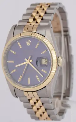 36MM BLUE TWO-TONE