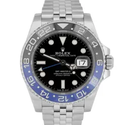 MINT 2023 ROLEX GMT-MASTER II BATGIRL BLUE BLACK 40MM JUBILEE 126710 BLNR BOX