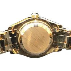 ROLEX Pearlmaster lapis lazuli dial 80328 K18 yellow gold Ladies #Okw007