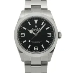 USED ROLEX EXPLORER 40 224270 BLACK CASE SIZE 40×40MM MEN'S WATCH #11928