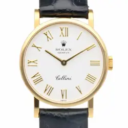 ROLEX CHERINI WATCHES 5109 K18 YELLOW GOLD W NUMBER 1994-1995 MODEL USED