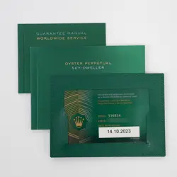 ROLEX Sky Dweller 336934 Blue Oyster Warranty 2023