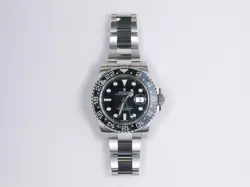 ROLEX GMT-MASTER II 116710LN WITH CARD OYSTER BRACELET BLACK DIAL 40MM