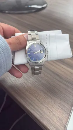 BLUE BEZEL 34MM
