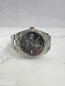 ROLEX DATEJUST 41MM WIMBLEDON DIAL 126334 FLUTED BEZEL OYSTER BRACELET