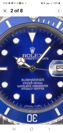 GOLD 2013BLUE DIAL