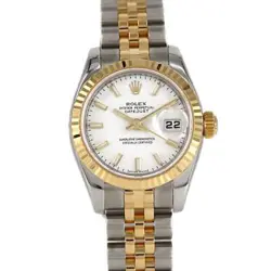 AUTHENTIC ROLEX DATEJUST 179173 SSXYG AUTOMATIC SERIAL INFO:Z SERIAL  #260-00...