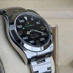 Rolex Air King 116900 (2018) Black Arabic Dial 40mm Oyster bracelet Steel Watch