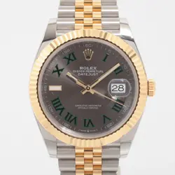 ROLEX DATEJUST 126333 SS×YG AT GRAY-FACE 2 EXTRA LINKS