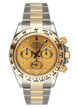 ROLEX DAYTONA 116503 CHAMPAGNE DIAL MENS WATCH BOX PAPERS