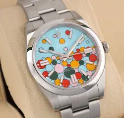 Rolex Oyster Perpetual 124300 Celebration Rare Novelty Model Superalloy 904L