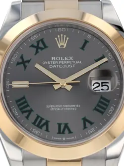 Rolex 40484: Datejust 41, Watch Ref. 126303, Wimbledon Dial, 2023 Full Set