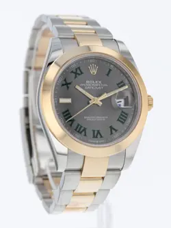 Rolex 40484: Datejust 41, Watch Ref. 126303, Wimbledon Dial, 2023 Full Set