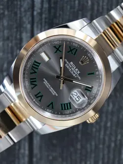 Rolex 40484: Datejust 41, Watch Ref. 126303, Wimbledon Dial, 2023 Full Set