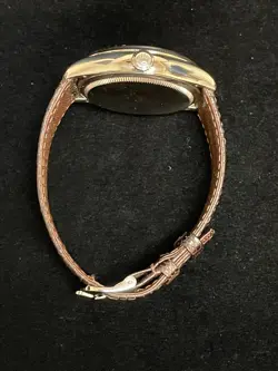 SILVER DIAL 18KT