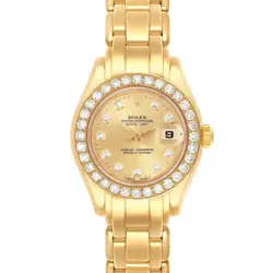 PEARLMASTER DATEJUST YELLOW