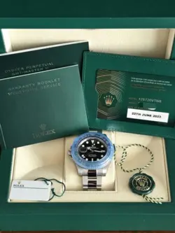 Rolex GMT Master II Sprite Lefty Oyster Bracelet 126720VTNR Full Set 2023 Mint