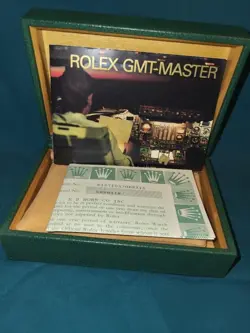 Rolex GMT Master II Red & Black  Model 16710 Stainless Steel Rotating Bezel