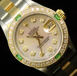 14K GOLD EMERALD