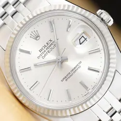 SILVER WATCH W/