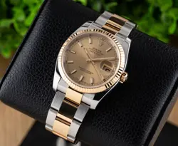 Rolex Datejust 36 Two Tone 18k Yellow Gold ref 116233 with Travel Pouch!!!