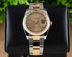 Rolex Datejust 36 Two Tone 18k Yellow Gold ref 116233 with Travel Pouch!!!