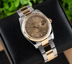 Rolex Datejust 36 Two Tone 18k Yellow Gold ref 116233 with Travel Pouch!!!