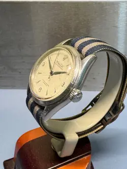 RARE 1950's  Rolex Oyster Perpetual Ref. 6108 SEMI  BUBBLEBACK