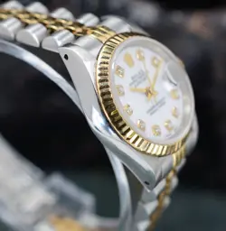 DIAMOND DIAL GOLD/STEEL