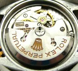 VINTAGE ROLEX 26mm WOMENs 14K & SS 6517 AUTOMATIC DATEJUST DIAMOND BEZEL c. 1964