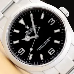 2001 ROLEX EXPLORER I 114270 36MM BLACK 3-6-9 DIAL STAINLESS STEEL OYSTER WATCH