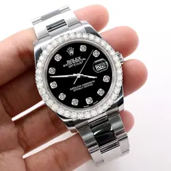 DIAMOND BEZEL/BLACK DIAMOND